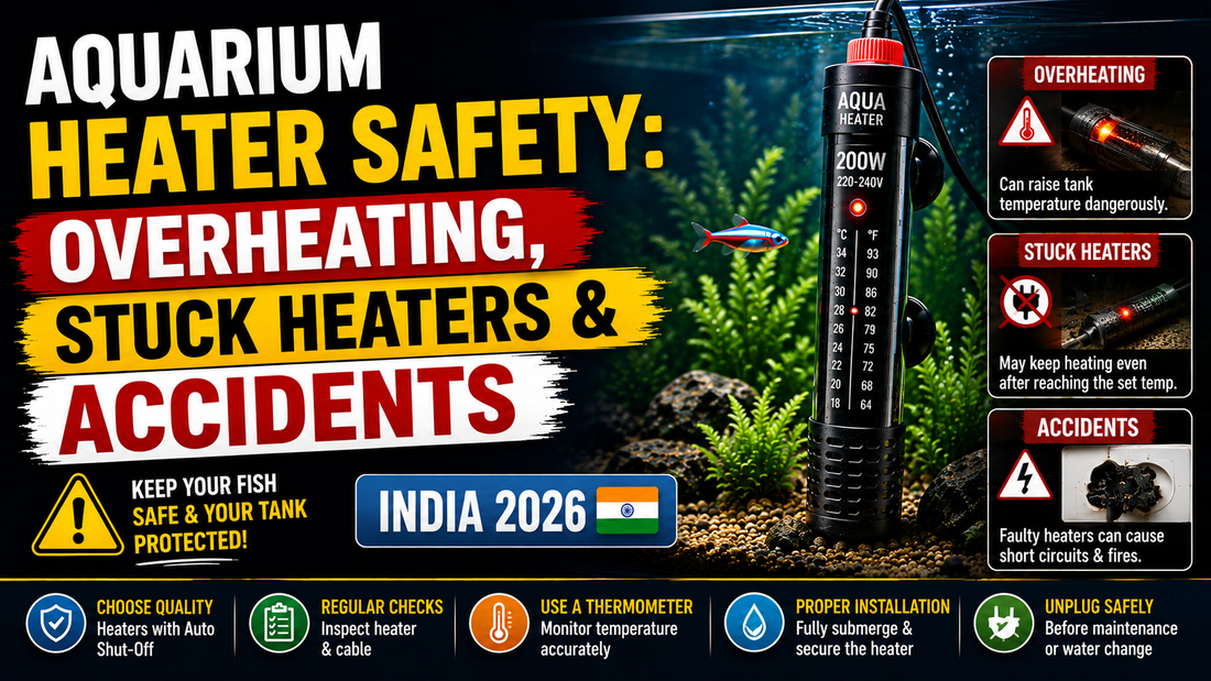 Aquarium Heater Safety: Overheating, Stuck Heaters & Accidents (India 2026)