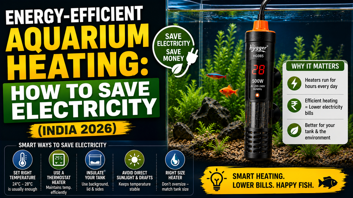 Energy-Efficient Aquarium Heating: How to Save Electricity (India 2026)