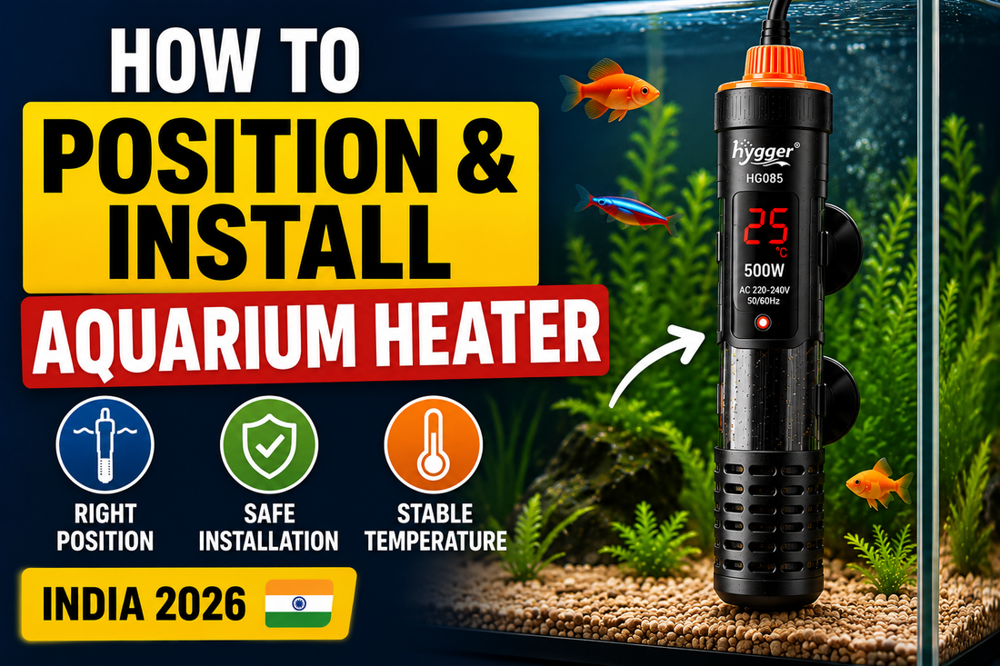 How to Position & Install an Aquarium Heater (India 2026)