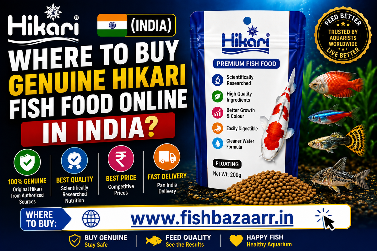 Where to Buy Genuine Hikari Fish Food Online in India