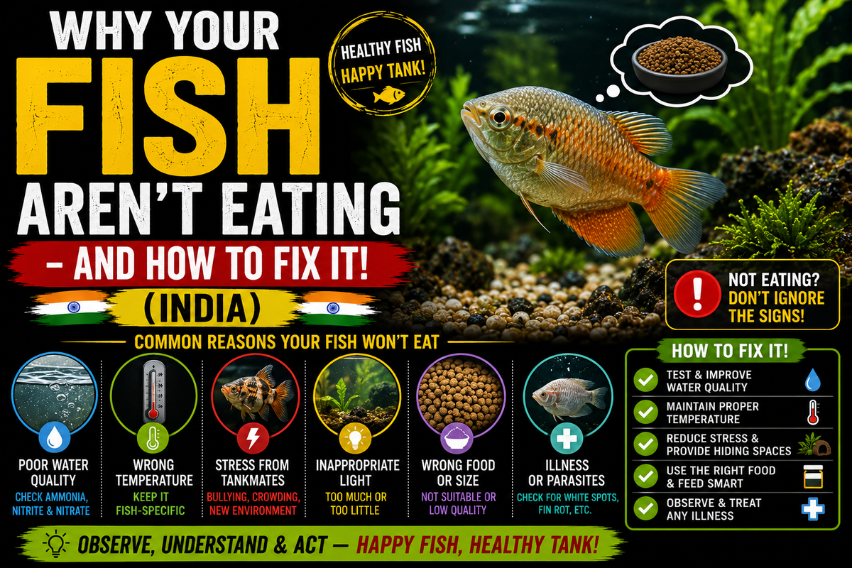 Why Your Fish Aren't Eating - And How to Fix It (India)