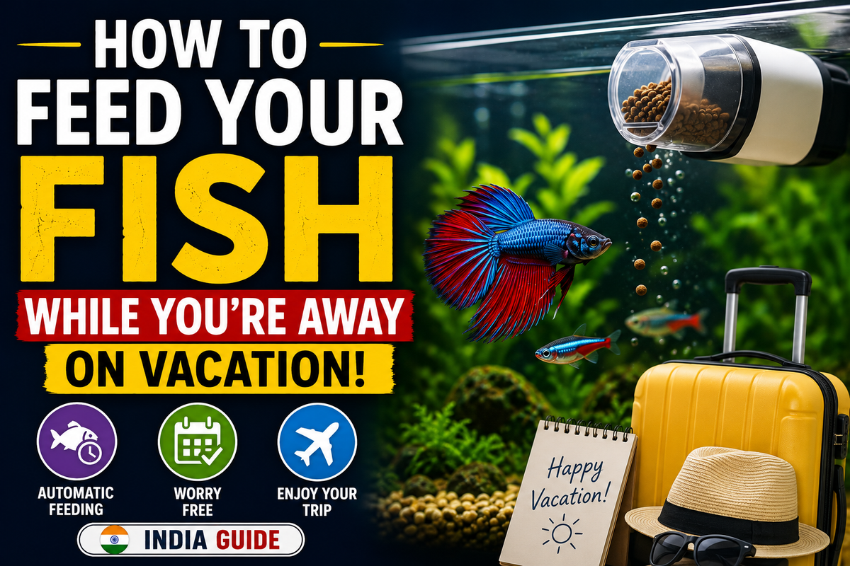 How to Feed Your Fish While You're Away on Vacation (India Guide)