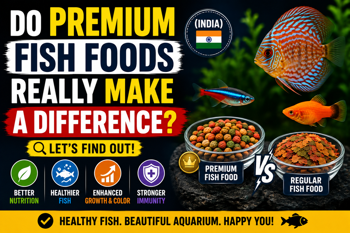 Do Premium Fish Foods Really Make a Difference? (India)