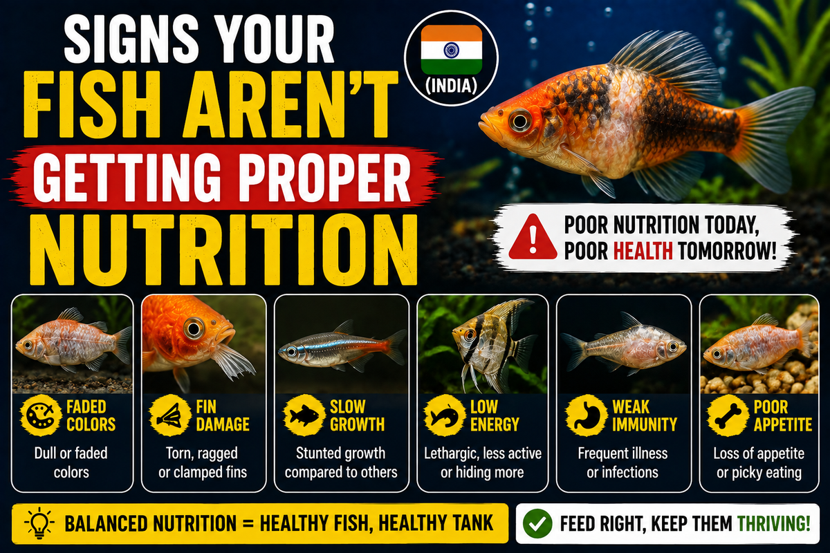 Signs Your Fish Aren't Getting Proper Nutrition (India)