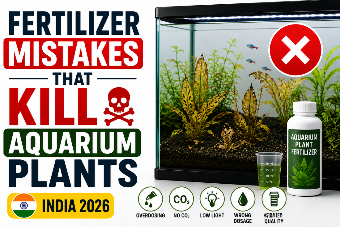 Fertilizer Mistakes That Kill Aquarium Plants (India 2026)