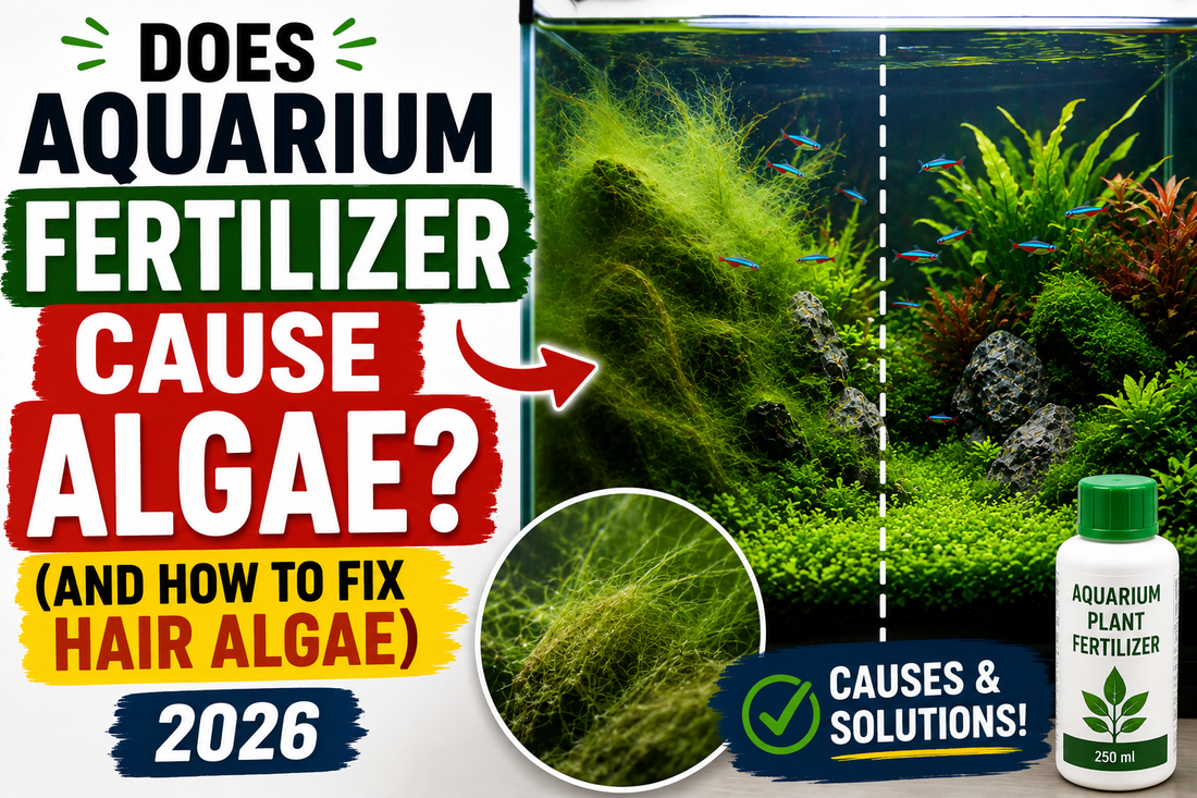 Does Aquarium Fertilizer Cause Algae? (And How to Fix Hair Algae) - 2026