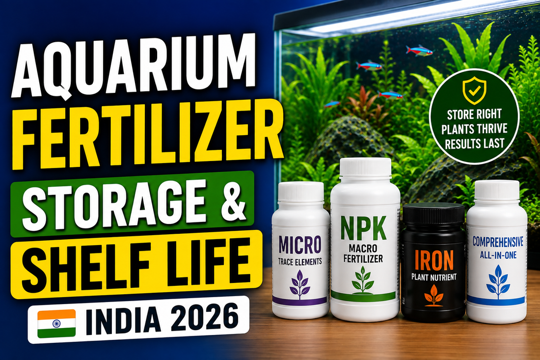 Aquarium Fertilizer Storage & Shelf Life (India 2026)