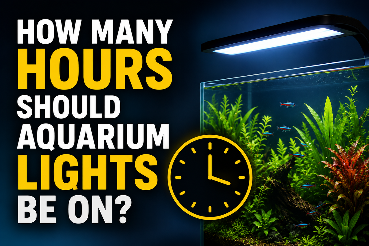 How Many Hours Should Aquarium Lights Be On? (India)
