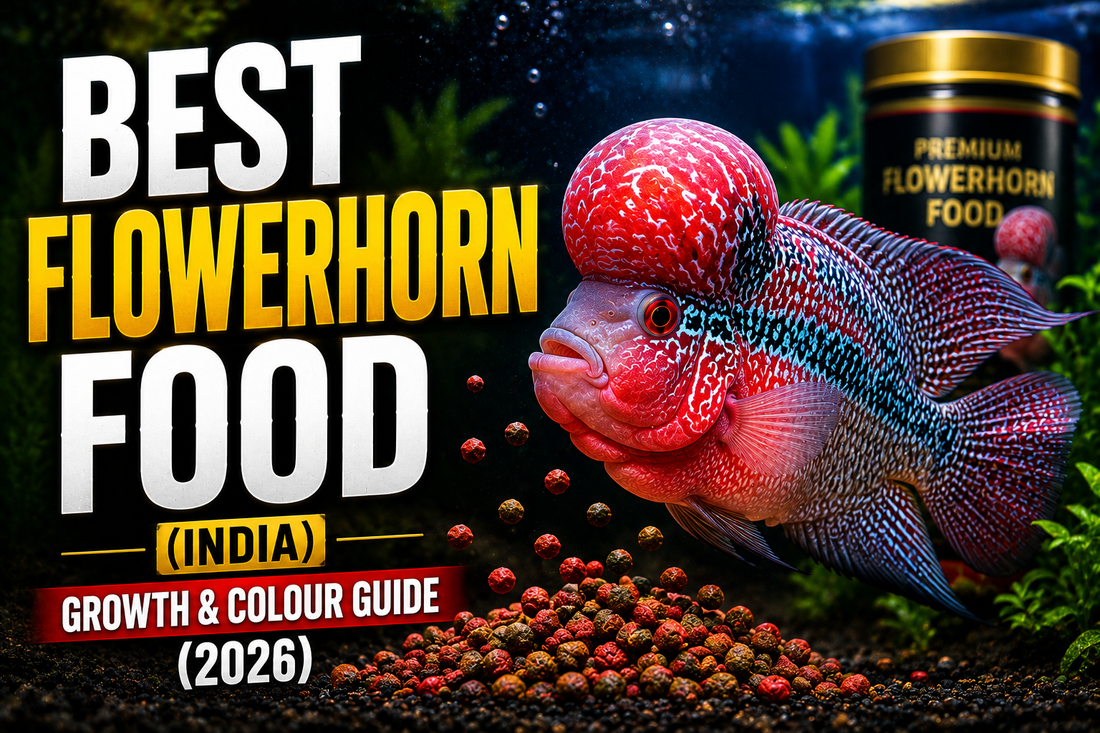Best Flowerhorn Food in India: Growth & Colour Guide (2026)