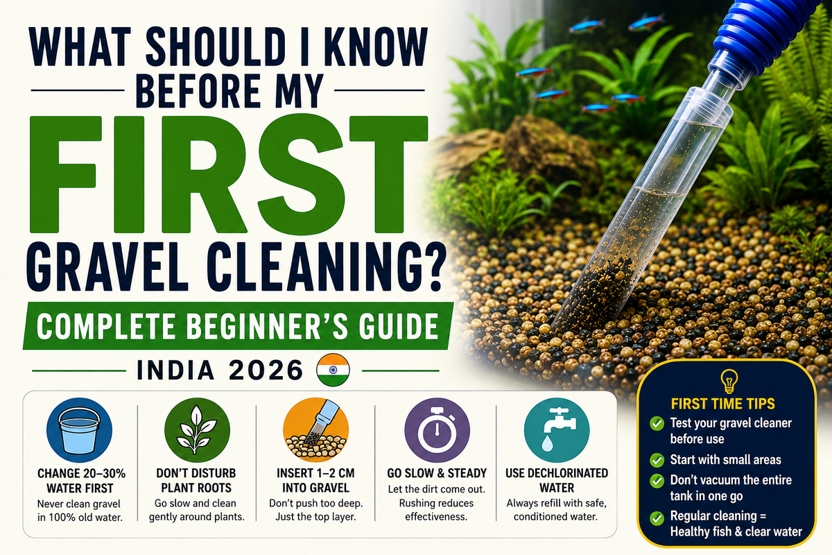 What Should I Know Before My First Gravel Cleaning? Complete Beginner's Guide (India 2026)