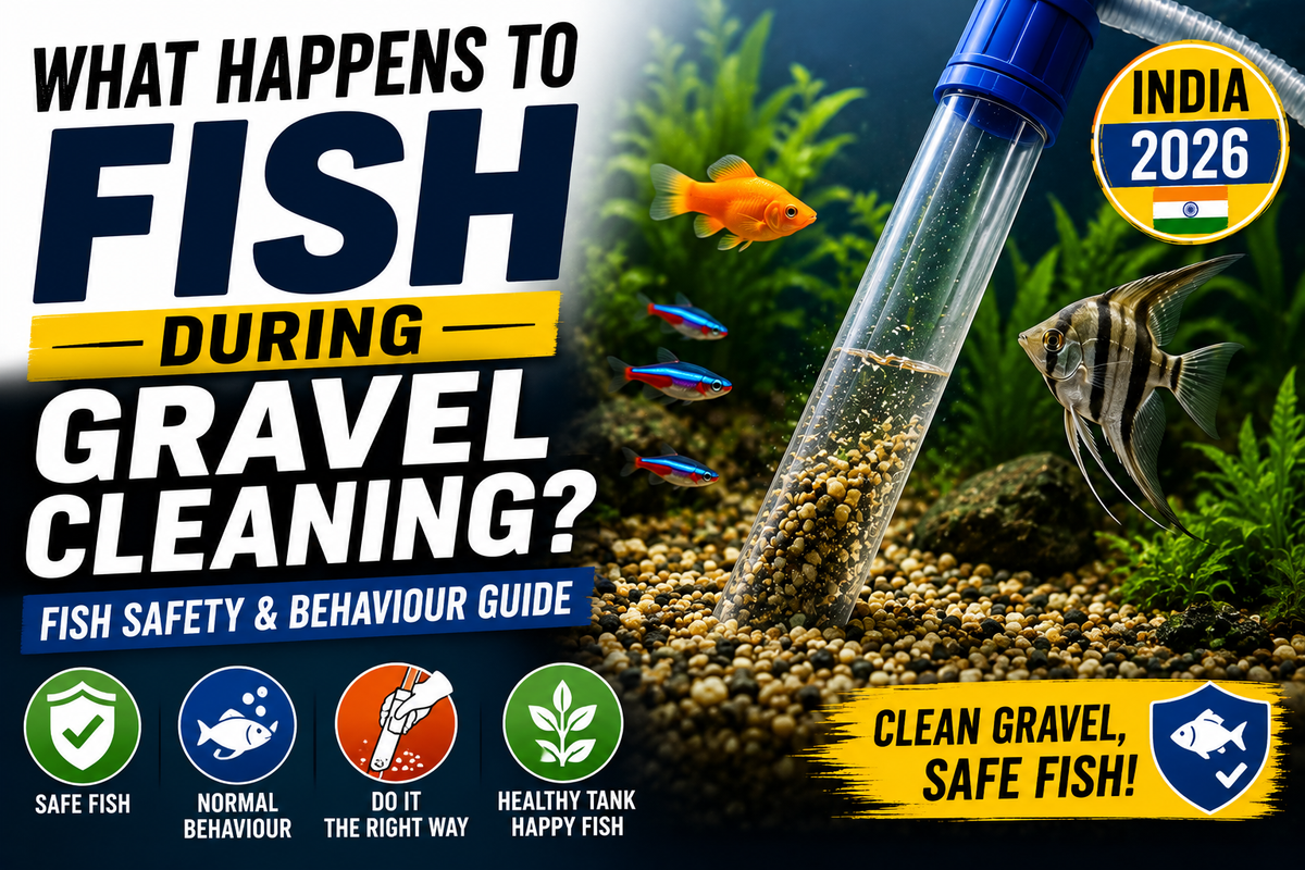 What Happens to Fish During Gravel Cleaning? Fish Safety & Behaviour Guide (India 2026)