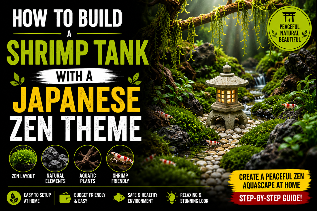 How to Build a Shrimp Tank with a Japanese Zen Theme