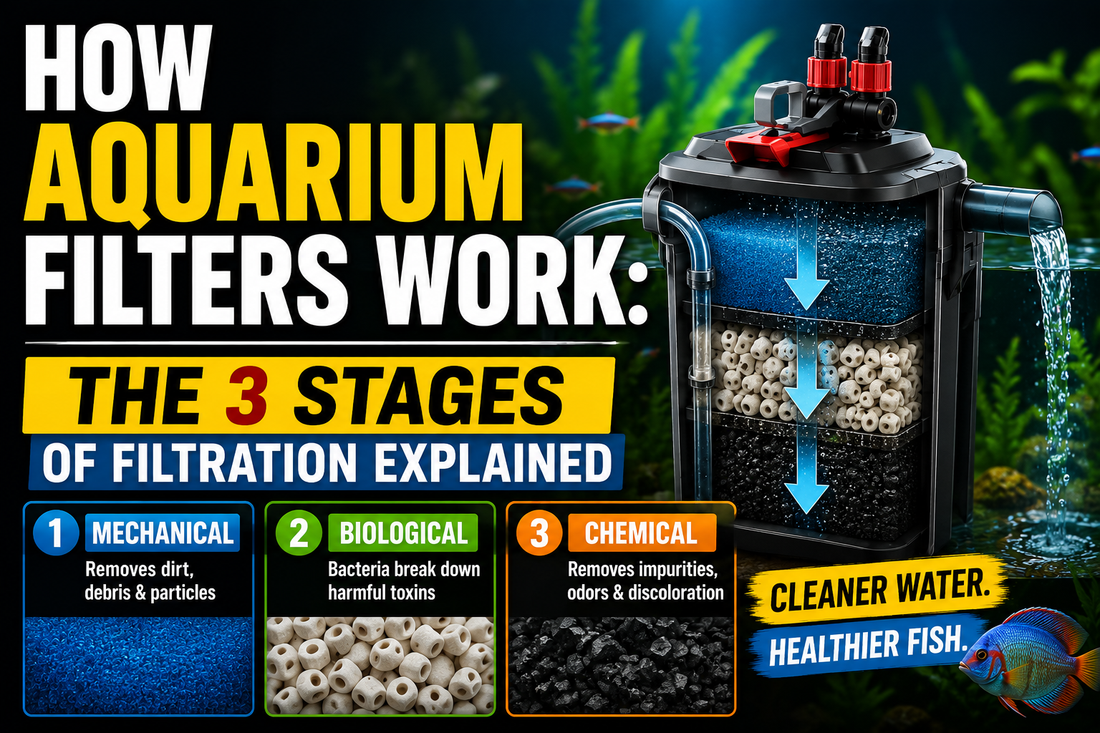 How Aquarium Filters Work: The 3 Stages of Filtration Explained Fish Bazaar