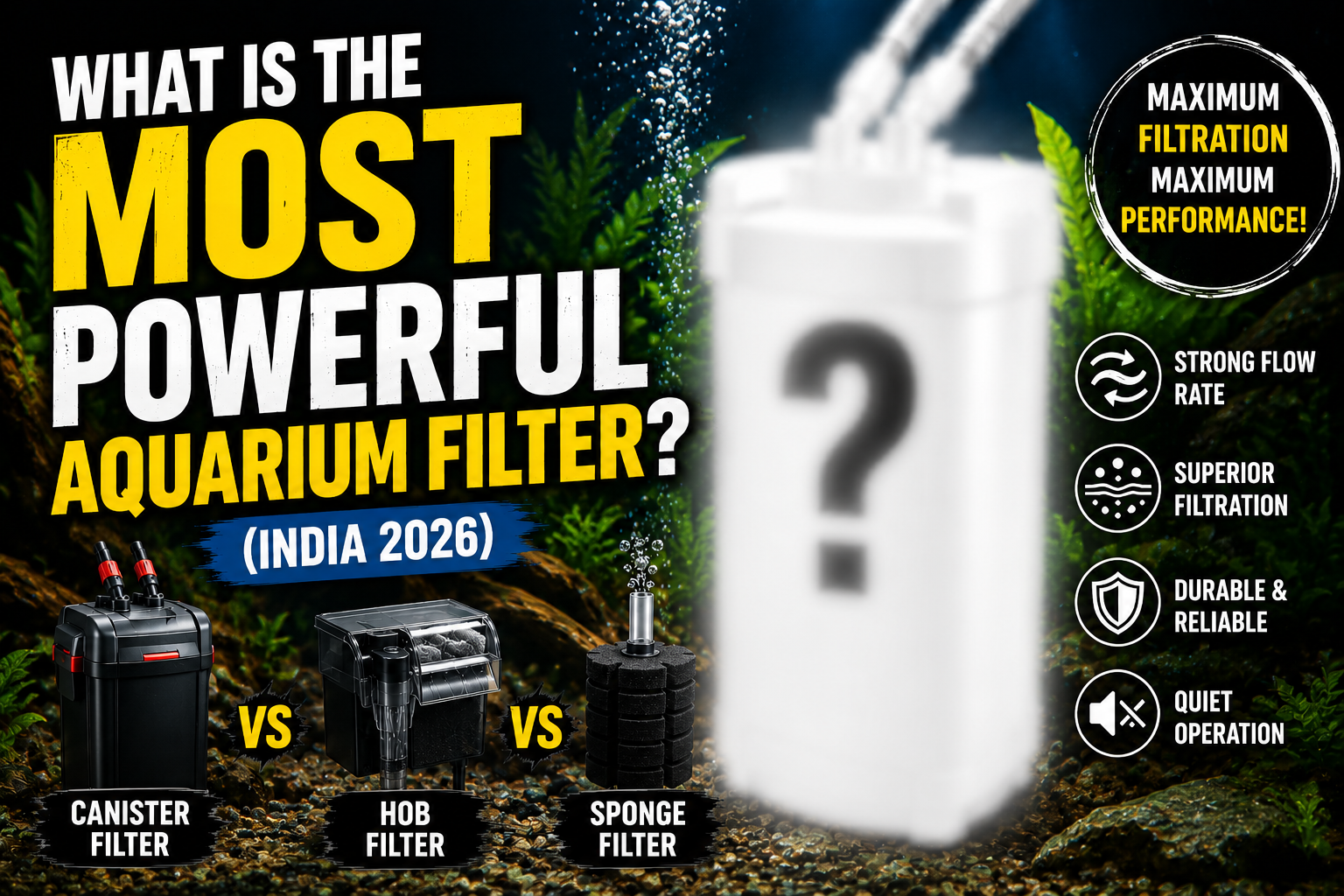 What Is the Most Powerful Aquarium Filter?