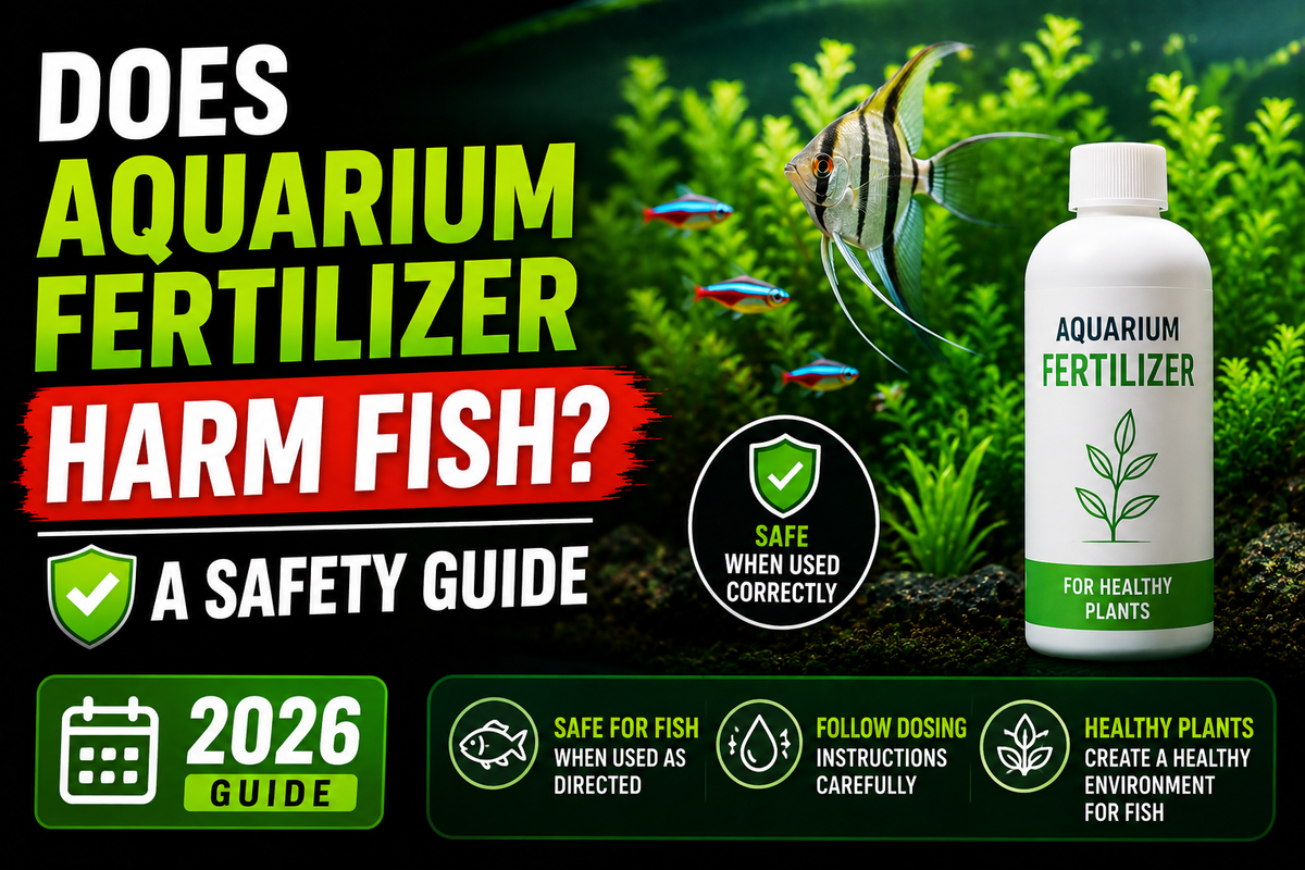 Does Aquarium Fertilizer Harm Fish? A Safety Guide (2026)