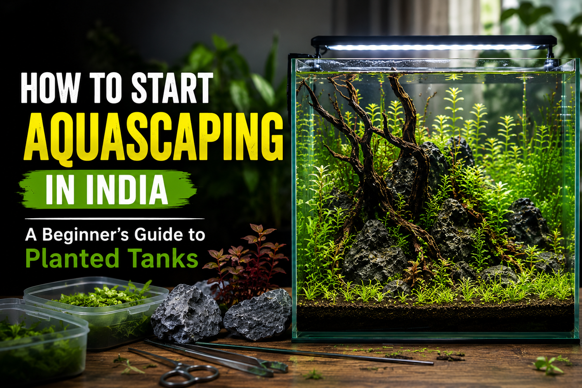 How to Start Aquascaping in India: A Beginner's Guide to Planted Tanks