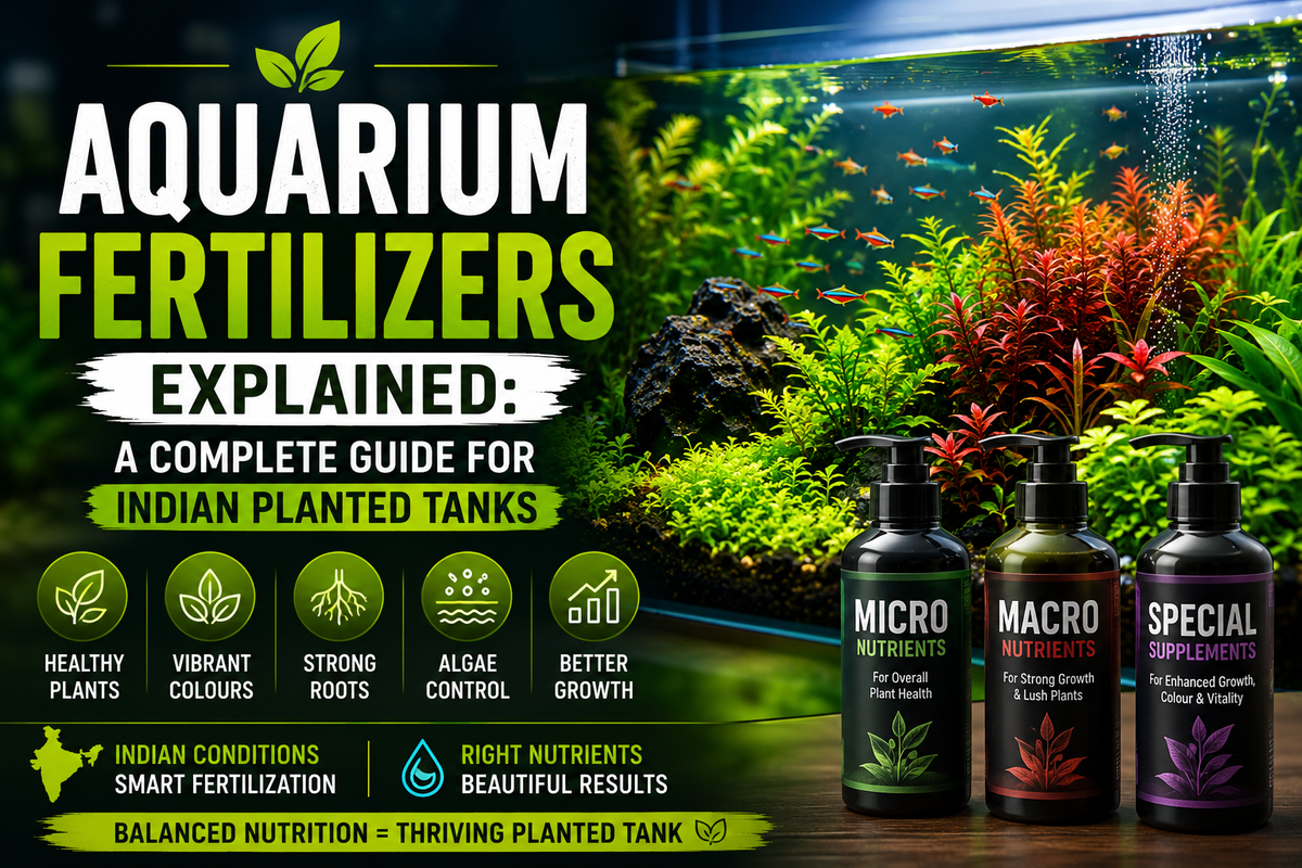 Aquarium Fertilizers Explained: A Complete Guide for Indian Planted Tanks