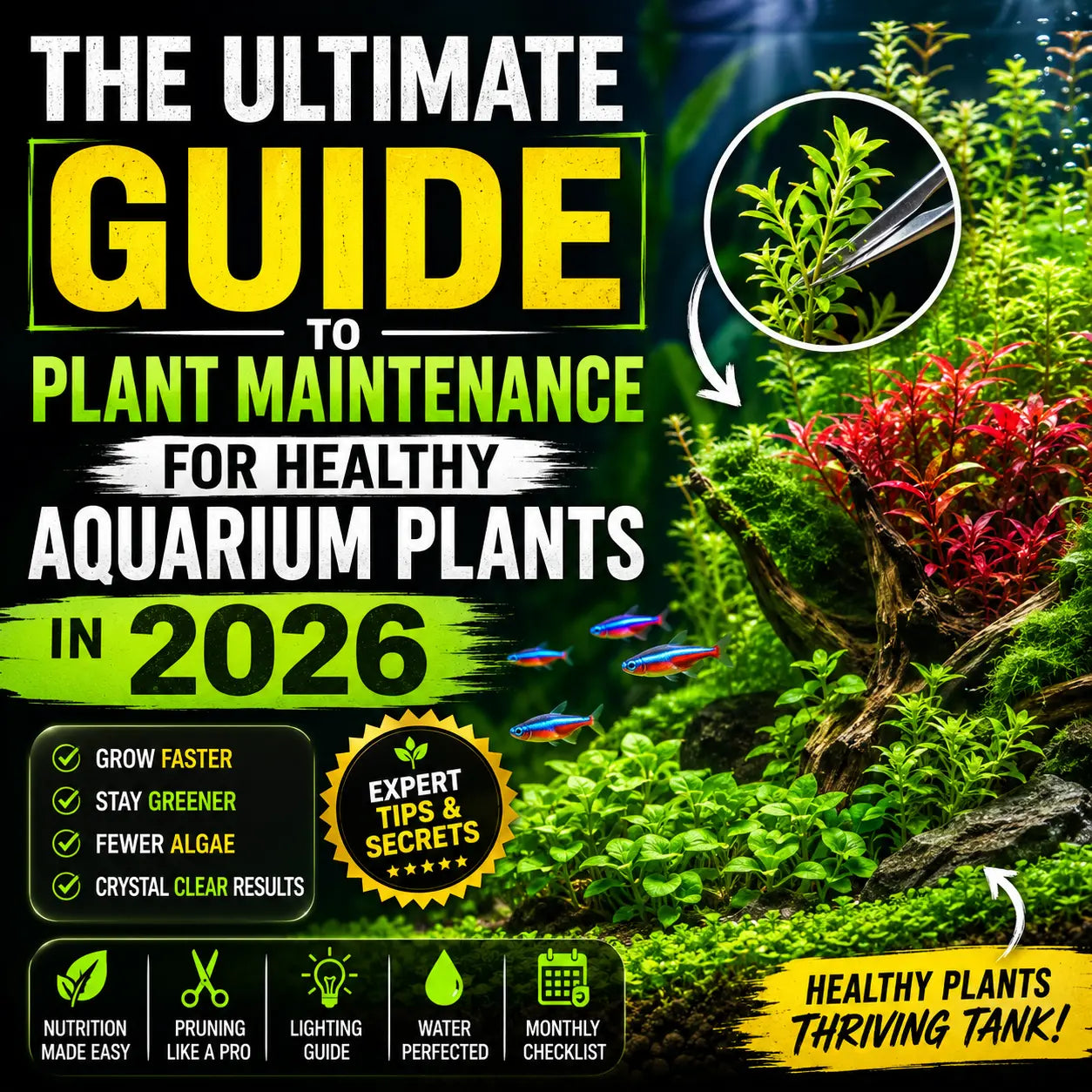 The Ultimate Guide to Plant Maintenance for Healthy Aquarium Plants in 2026 Fish Bazaar
