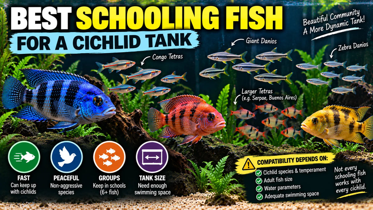 Best Schooling Fish for a Cichlid Tank