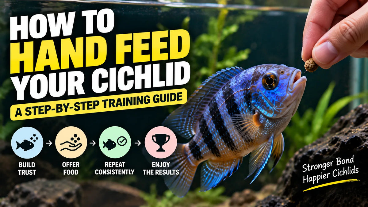 How to Hand Feed Your Cichlid: A Step-by-Step Training Guide