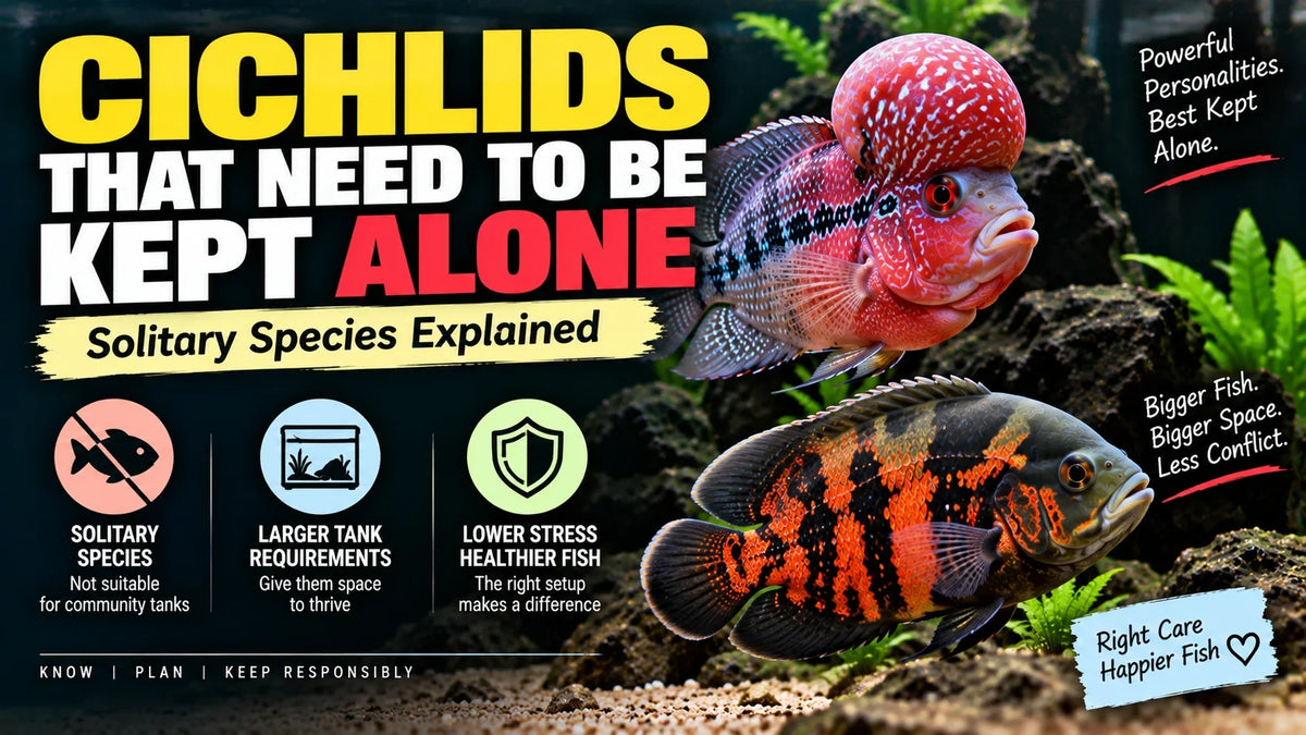 Cichlids That Need to Be Kept Alone: Solitary Species Explained