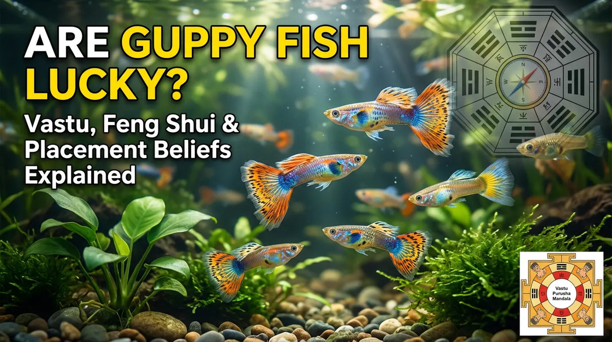 Are Guppy Fish Lucky? Vastu, Feng Shui & Placement Beliefs Explained