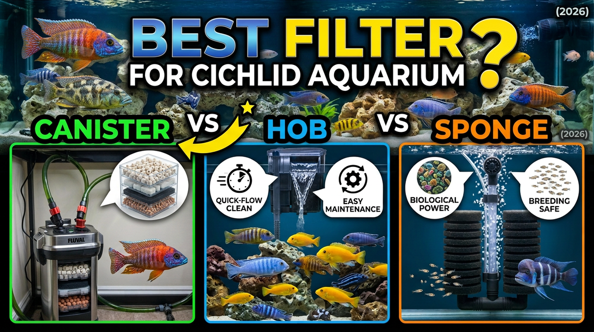Best Filter for a Cichlid Aquarium: Full Guide (2026)
