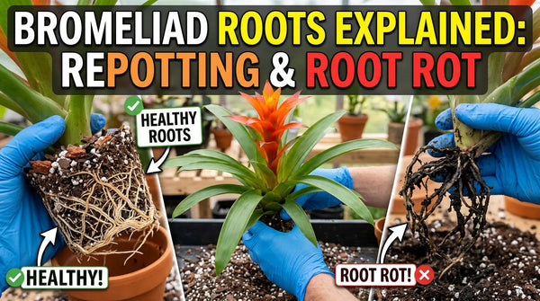Bromeliad Roots Explained: Repotting & Root Rot (India)