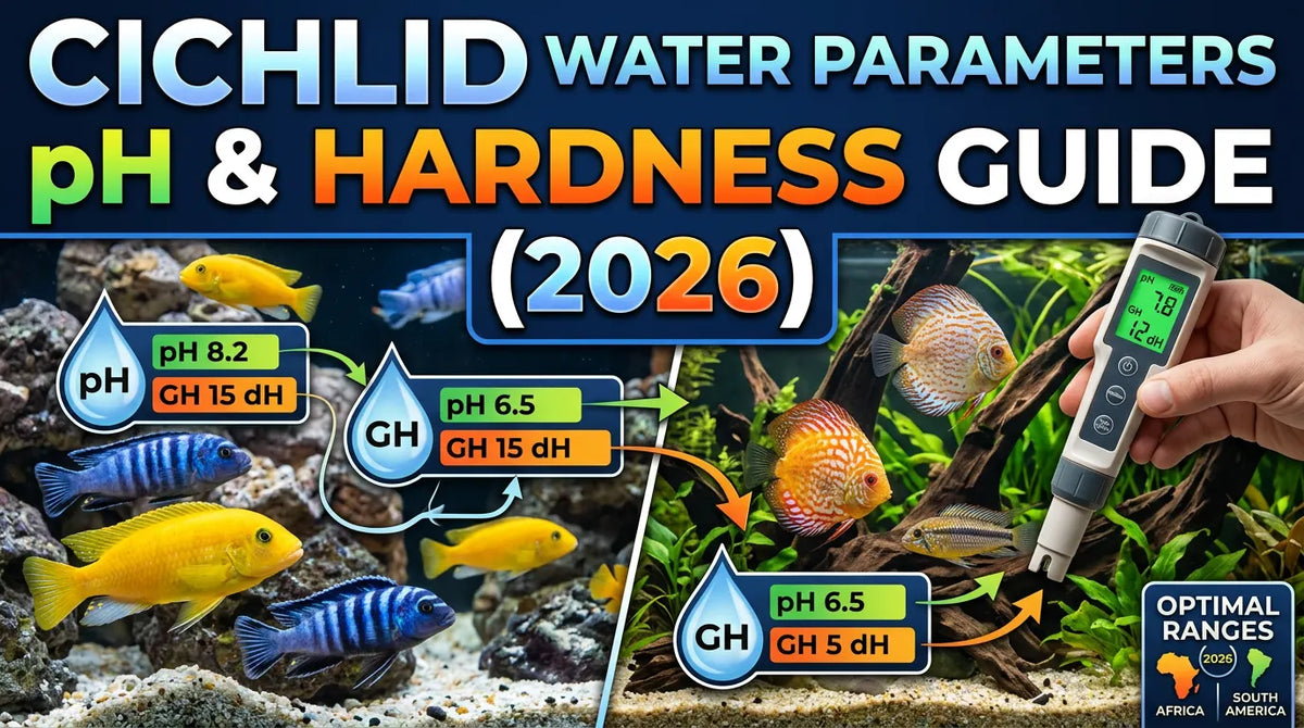 Cichlid Water Parameters: pH & Hardness Guide (2026)