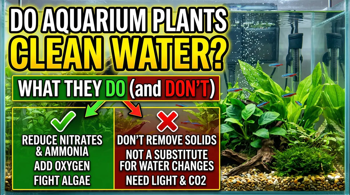 Do Aquarium Plants Clean Water? What They Do (and Don't)