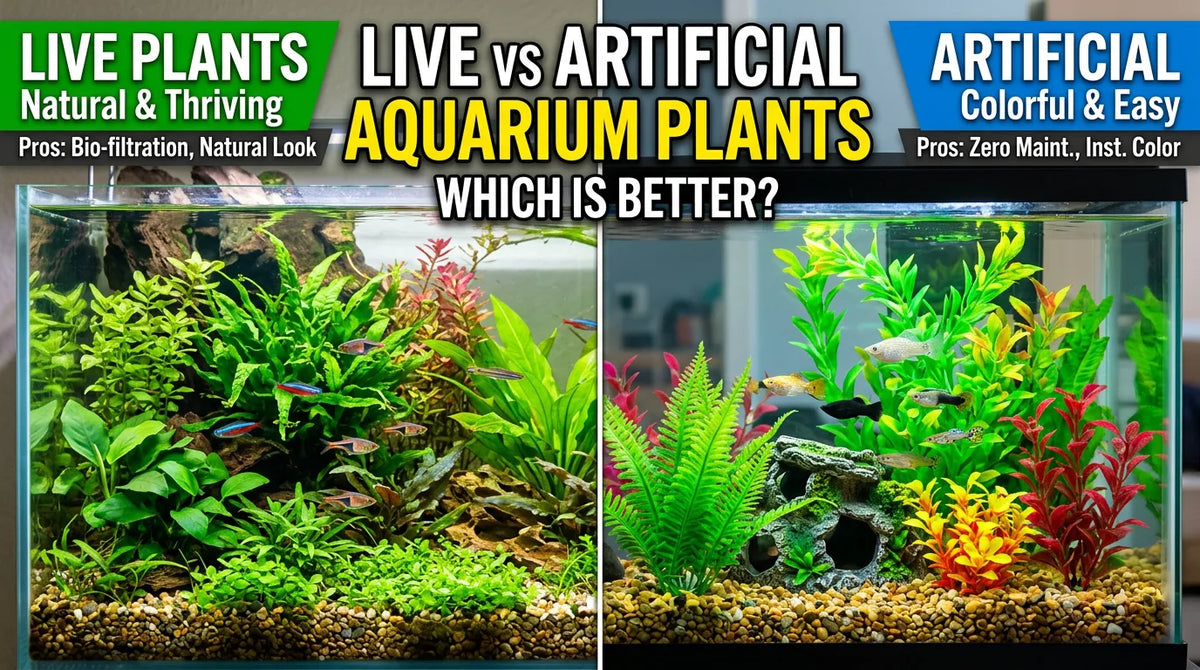 Live vs Artificial Aquarium Plants: Which Is Better