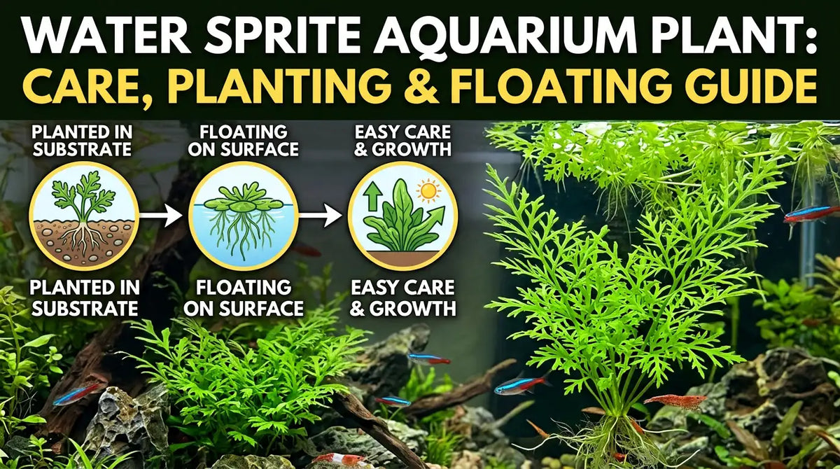 Water Sprite Aquarium Plant: Care, Planting and Floating Guide (India)