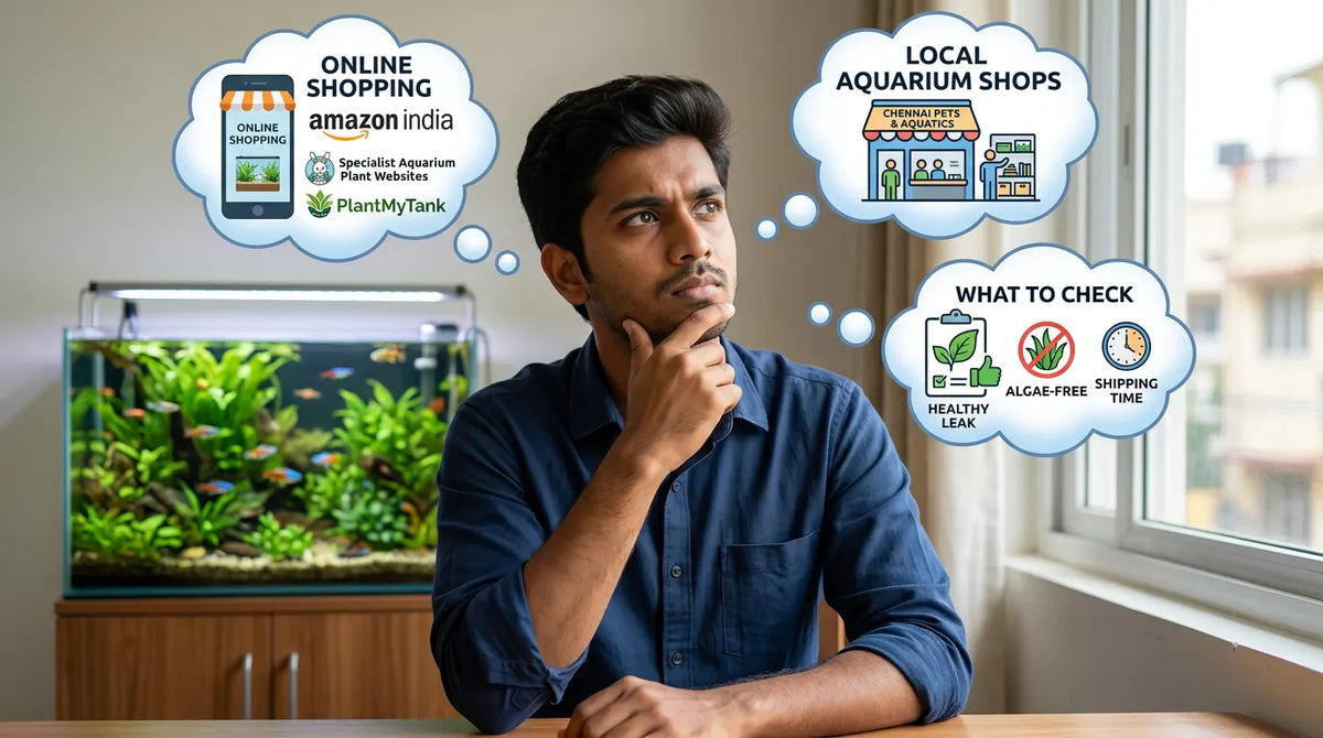 Where to Buy Live Aquarium Plants in India: Online, Local Shops and What to Check (2026)