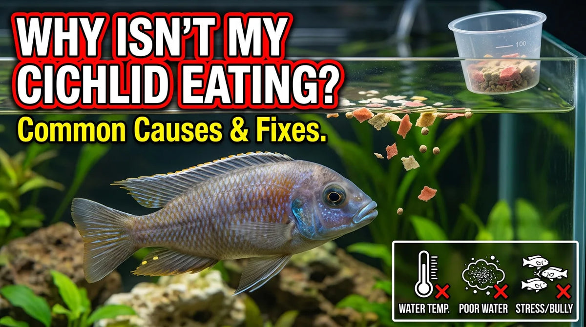 Why Isn't My Cichlid Eating? Causes and Fixes (2026)