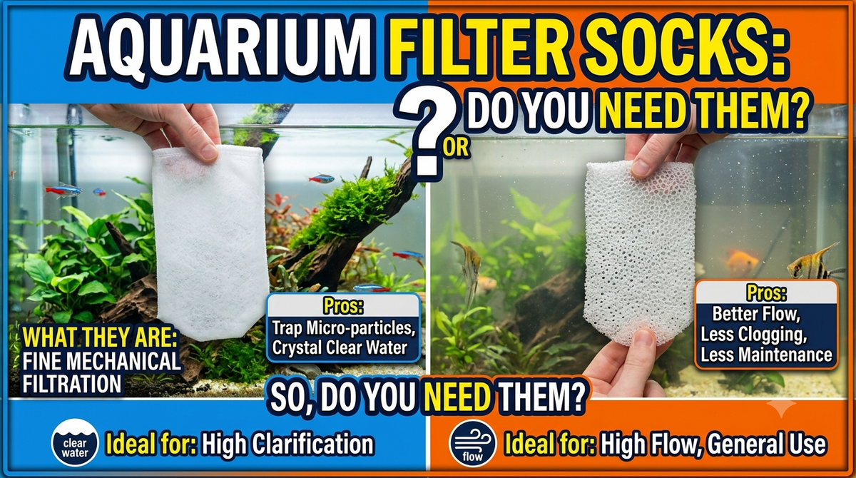 What Are Aquarium Filter Socks & Do You Need Them? Fish Bazaar