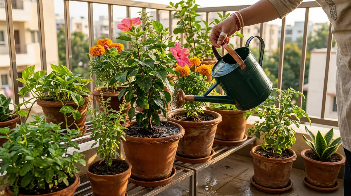 How Often to Water Garden Plants in India (Season Guide)