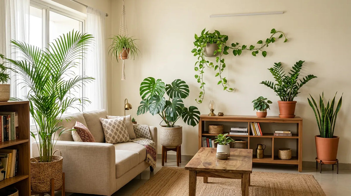Indoor Plant Decoration Ideas for Indian Homes