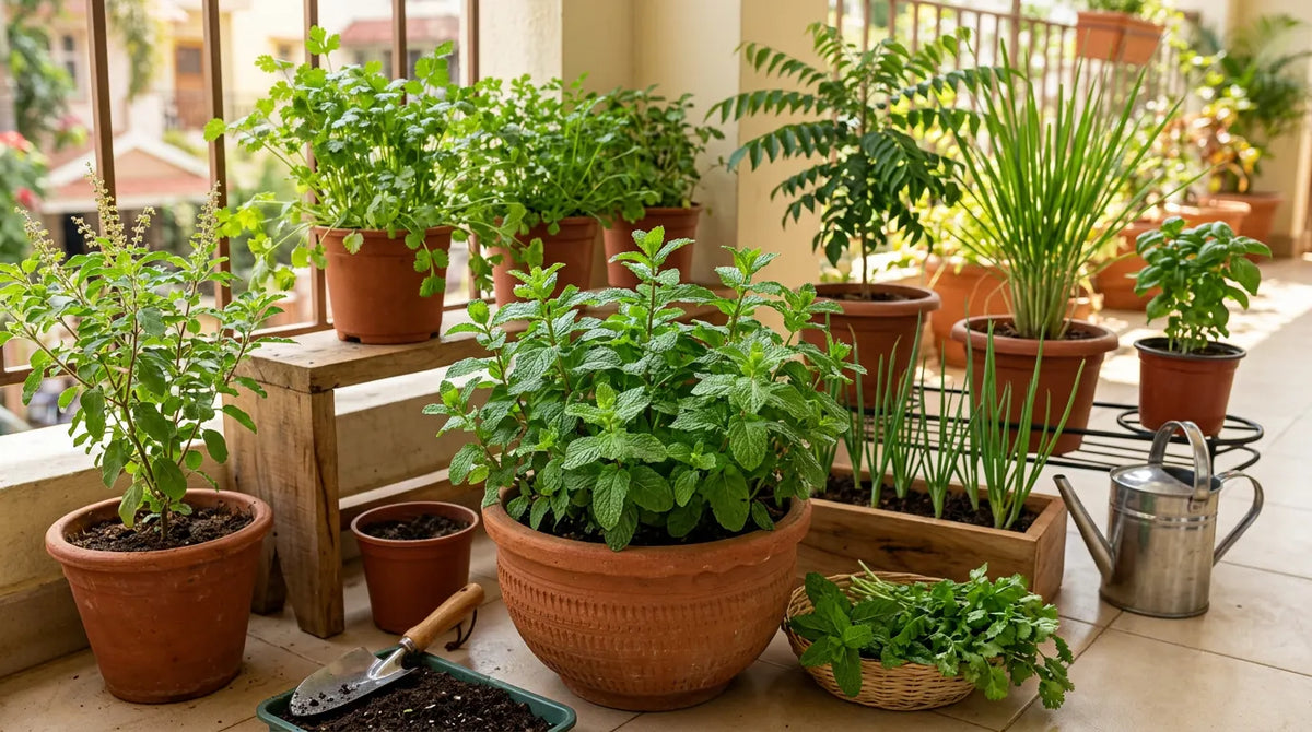 Kitchen Garden Plants List for India: Herbs and Mint (2026)