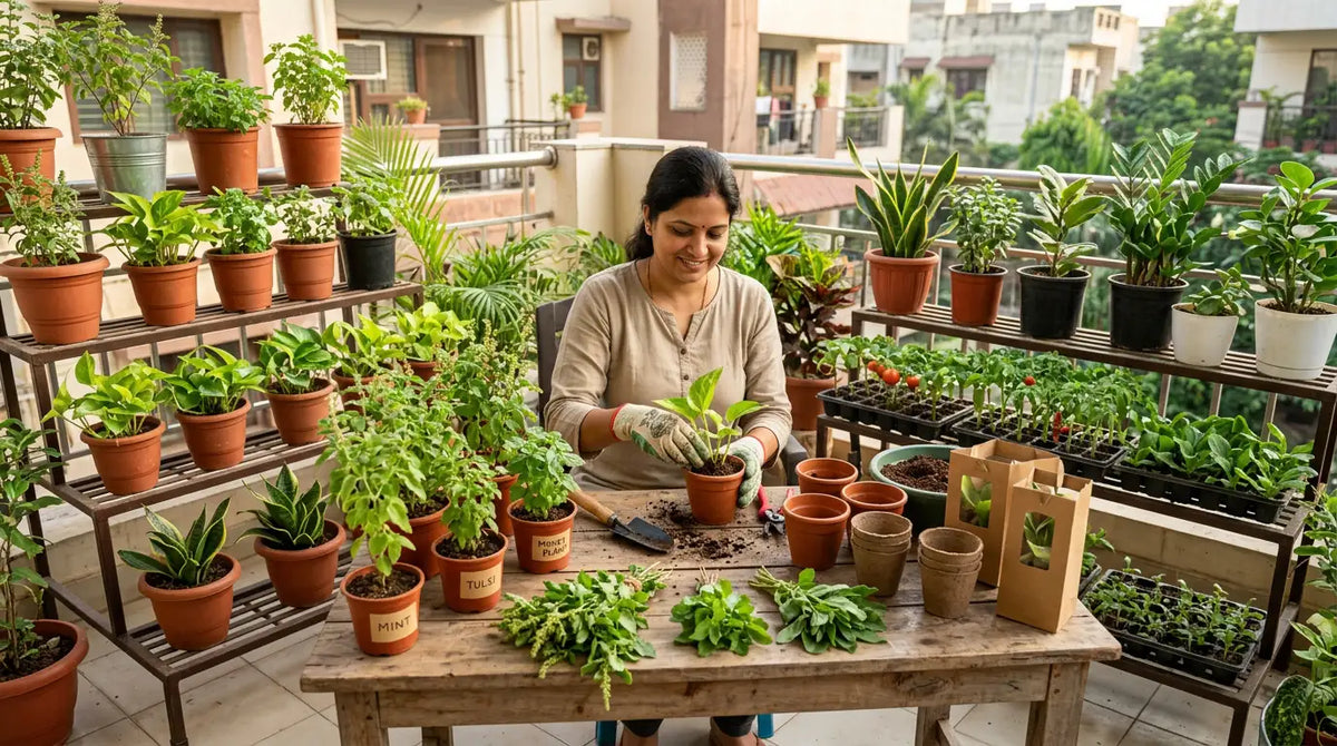Make Money from a Home Garden in India: Realistic Options