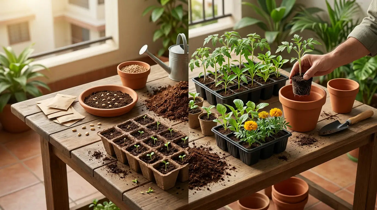 Seeds vs Seedlings in India: Which Should You Grow? (2026)