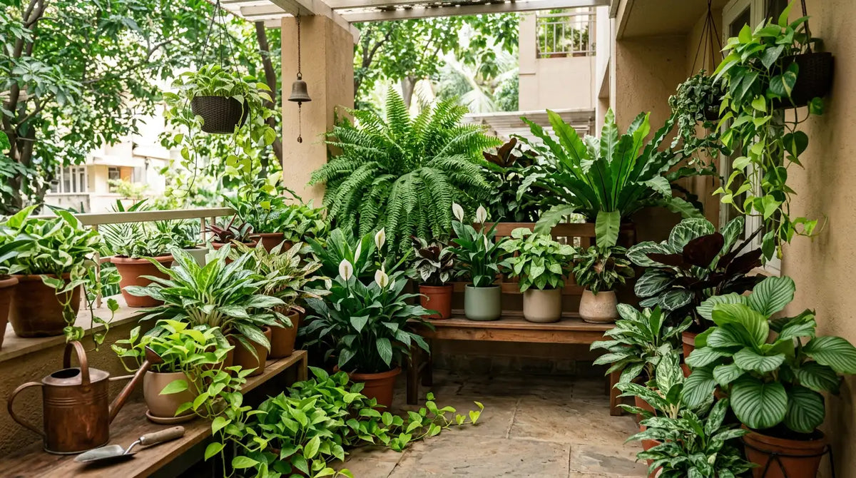 Shade Garden Plants for India: What Grows in Low Light