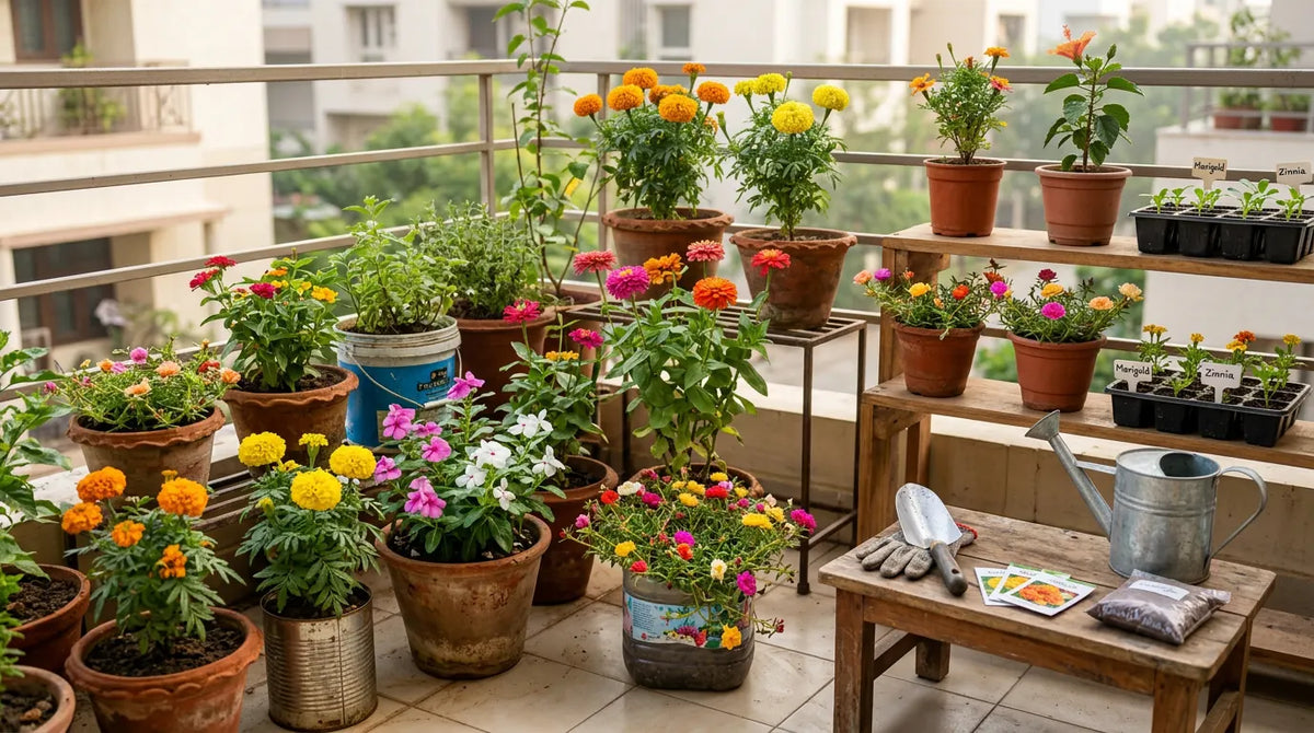 Start a Flower Garden on a Budget in India (2026 Guide)