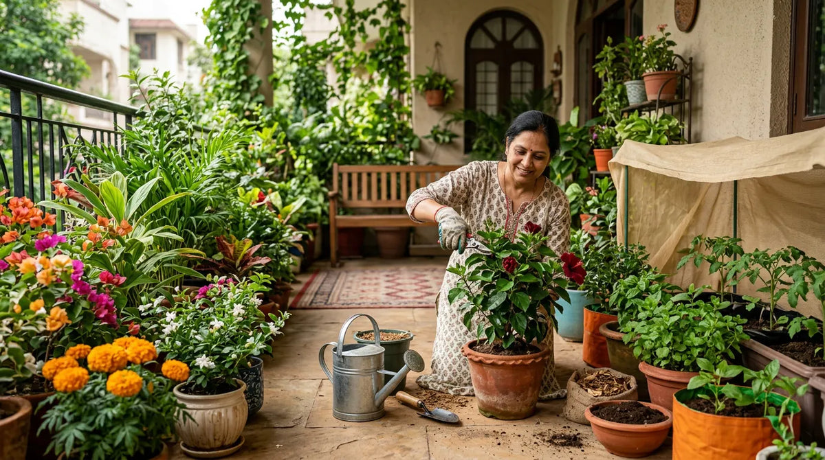 Year-Round Garden Maintenance in India Month-by-Month Guide