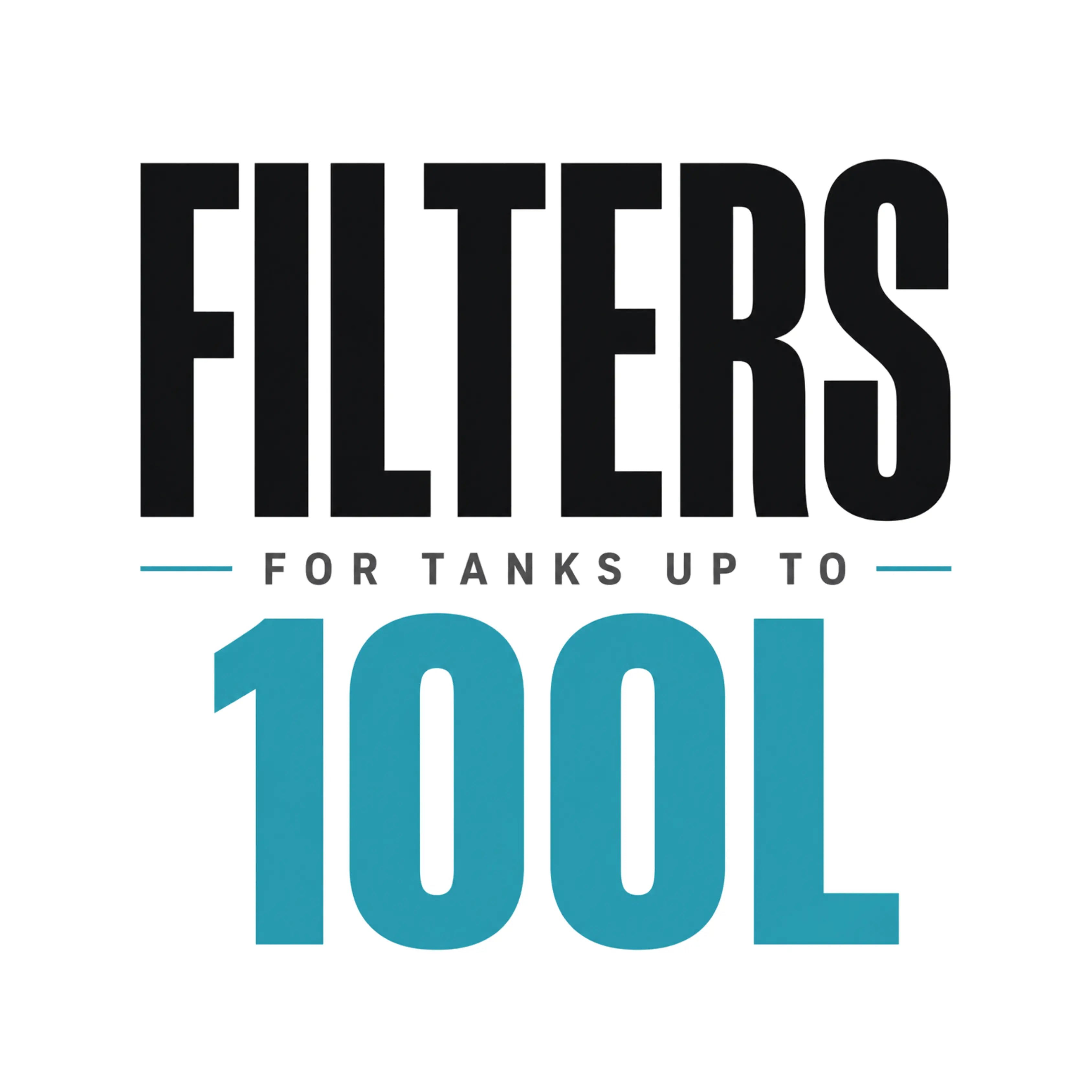Aquarium Filters for Tanks up to 100L