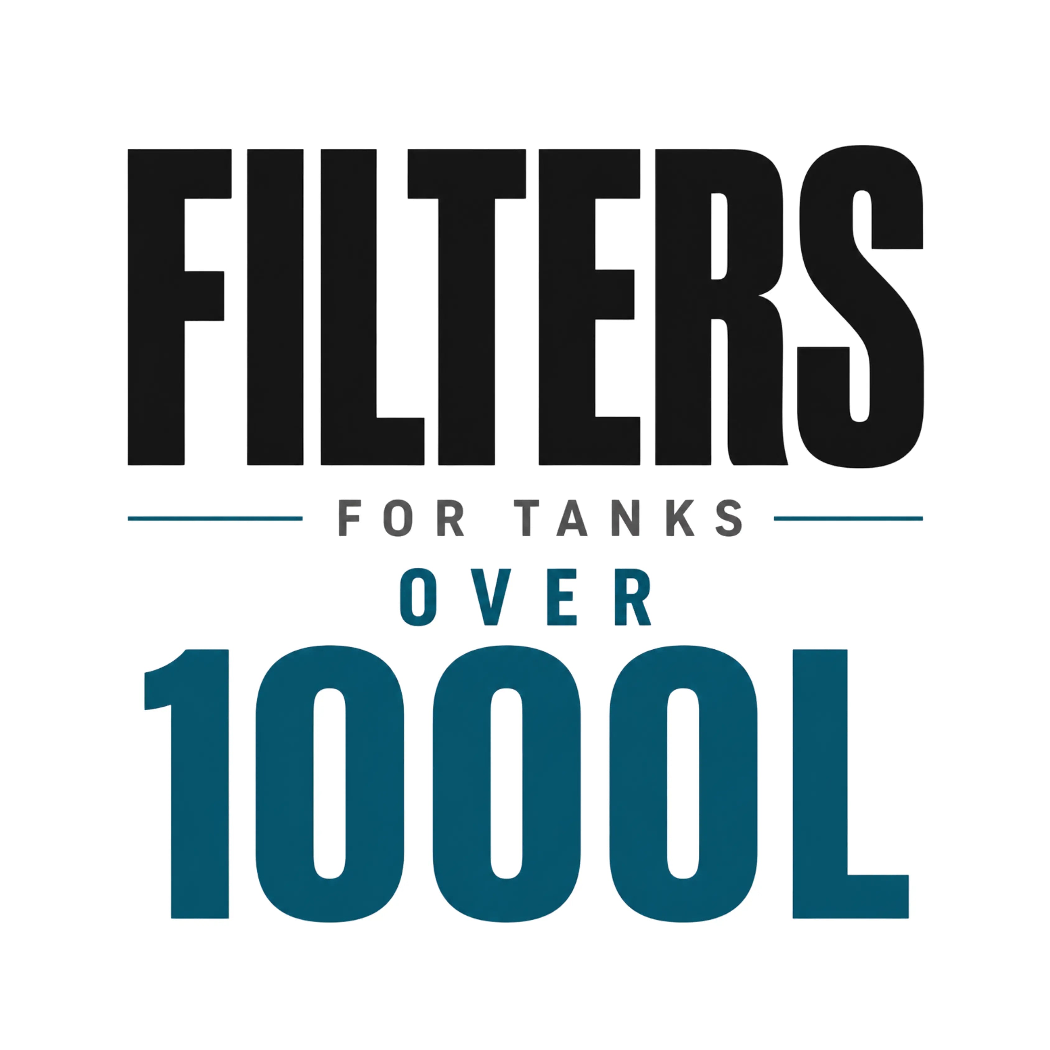 Aquarium Filters for Tanks Over 1000L