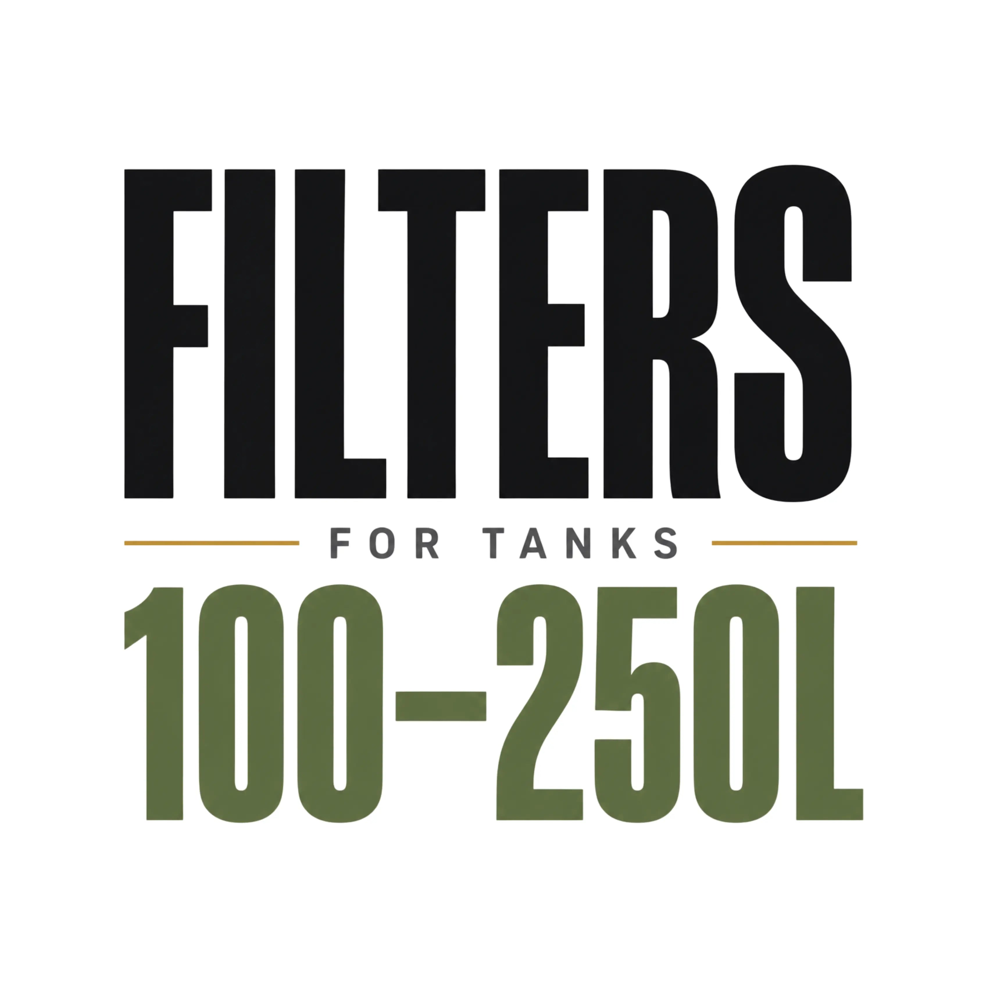 Aquarium Filters for Tanks 100–250L