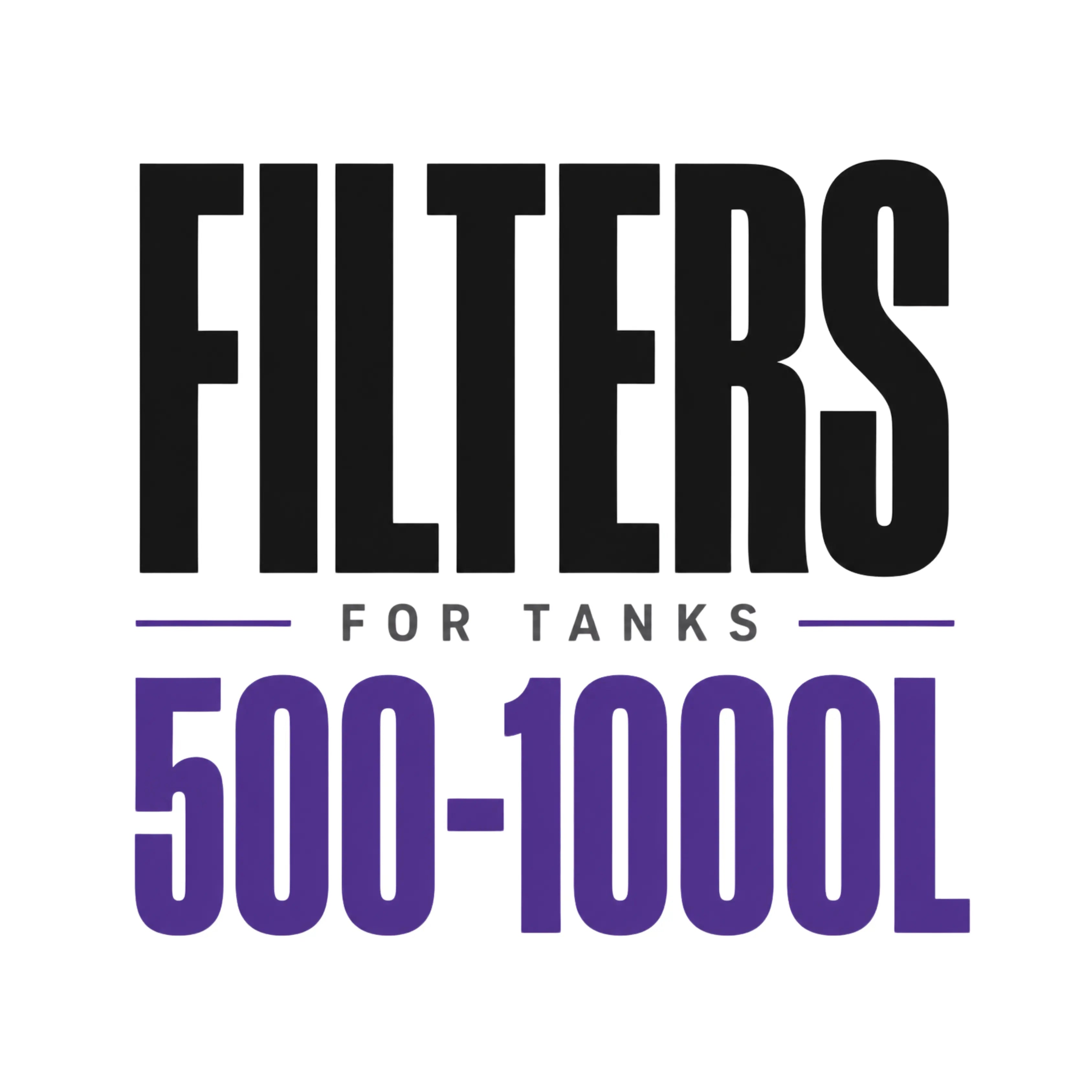 Aquarium Filters for Tanks 500–1000L