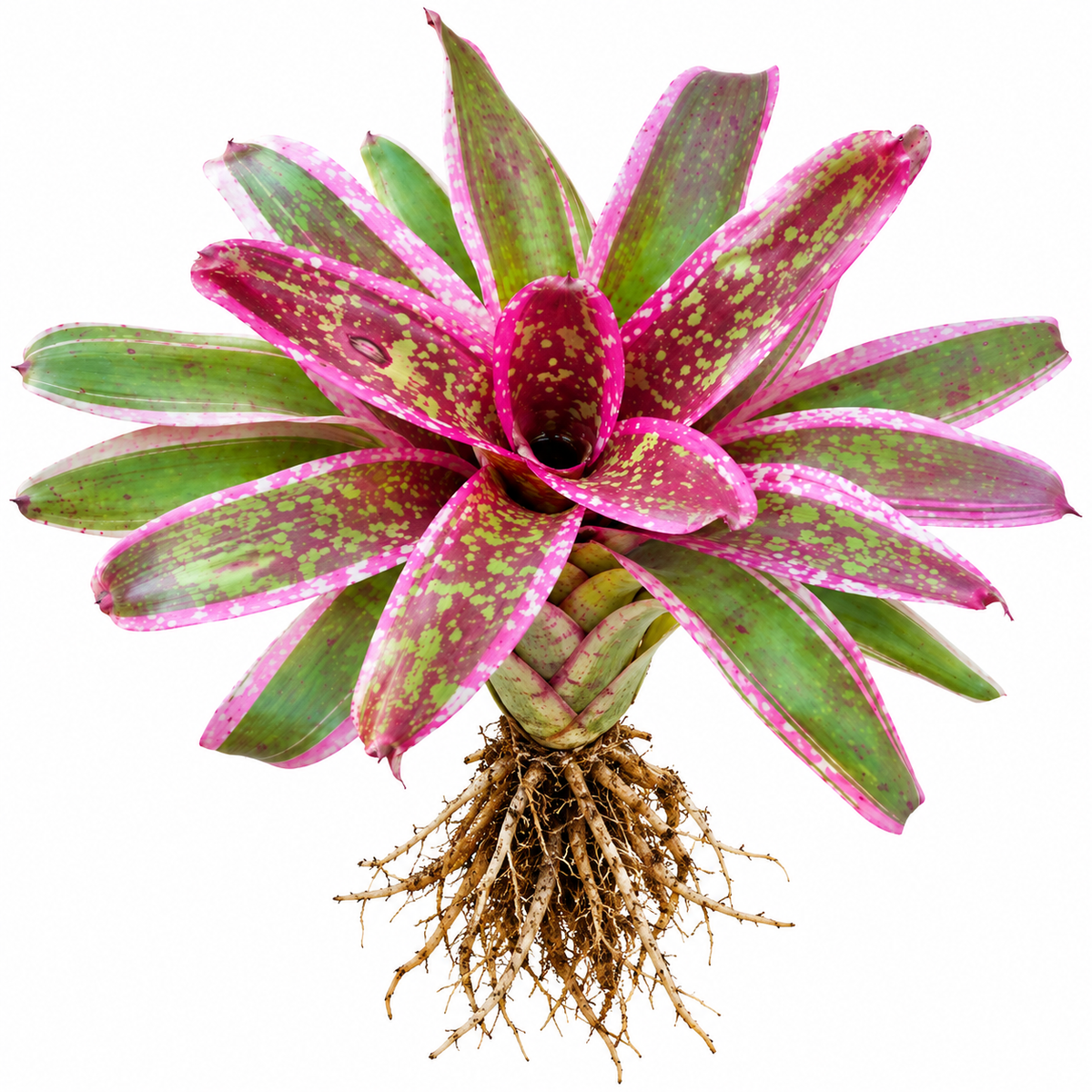 Neoregelia 'Cumbia' (Large) – Vibrant Bromeliad for Vivariums & Paludariums | India