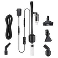 Adjustable Electric Aquarium Gravel Cleaner (5-in-1) | Cleaning Tool Set, Vacuum Water Changer, Sand Washer, Filter Siphon