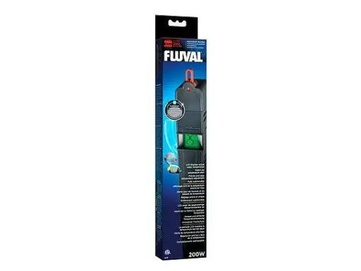 Fluval E200 Advanced Electronic Heater – 250 L (65 US gal) – 200 W Fluval
